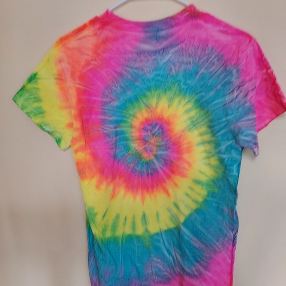 Bright Neon Tue Dye Shirt Colorado Spri gs - Size Medium - Picture 2 of 2